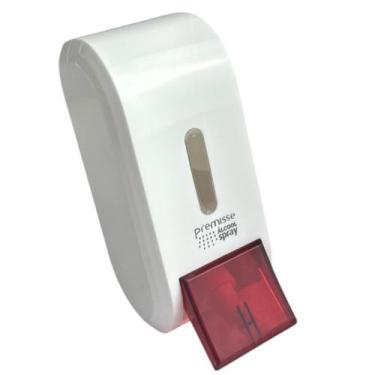 Imagem de DISPENSER ALCOOL SPRAY BRANCO SEM RESERVATORIO 8x8,4x19CM - PREMISSE