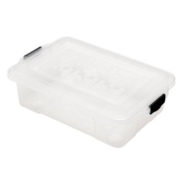 Imagem de Caixa Organizadora São Bernardo Container em Plástico Cristal 1,85l