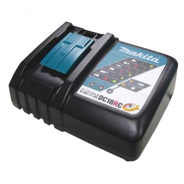 Imagem de Carregador Rápido Makita Dc18rc 18v E 14.4v íons De Lítio – Potente, Profissional E Eficiente