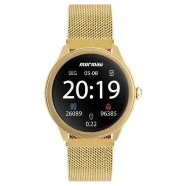Imagem de Relógio Smartwatch Mormaii Unissex Dourado - MOLIFEURAG/7D-Unissex