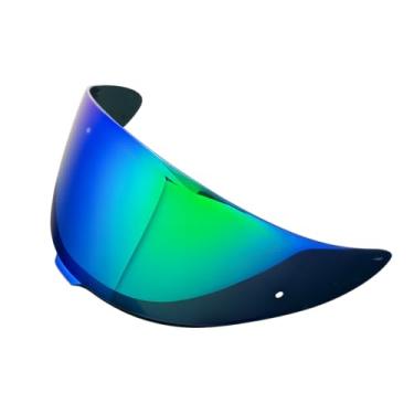 Imagem de Protetor de substituição para viseira de capacete Shoei RF1400 X15, acessório antiembaçamento compatível com RF-1400, X15, CWR-2, Z8, X-SPR PRO (verde fantasma)