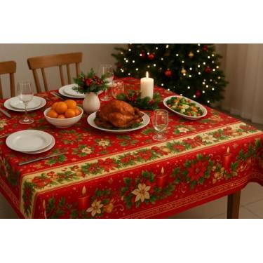 Imagem de Toalha de mesa Natal 2,00 metros Natalina
