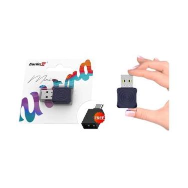 Imagem de Adaptador Wireless Carplay Android Auto 2 Em 1 Carlinkit 2025 Dongle B