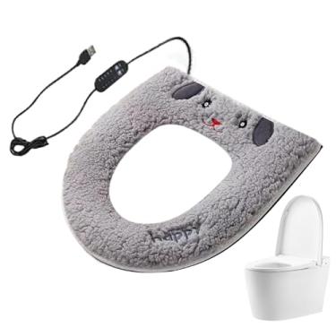Imagem de Assento de Sanita - Alimentado por USB Lavável Aquecedor Macio - Capa Inteligente Para Sanita | Para Casa Hotel Apartamento Restaurante Quinta Casa Móvel Inverno de Banho