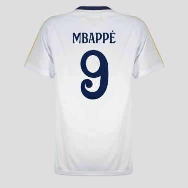 Imagem de Camisa Real Madrid Mbappe 9 Juvenil-Unissex