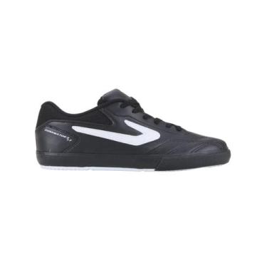 Imagem de Tênis Chuteira Topper Futsal Dominator 3 Adulto, Preto, Branco, 45