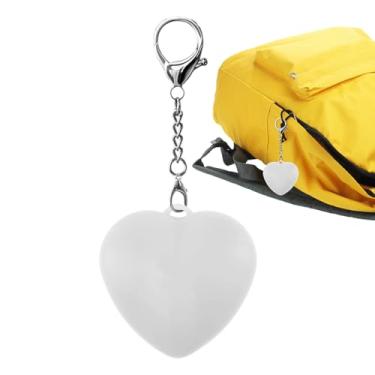 Imagem de Lanterna Para - Mini Lâmpada em Forma de Coração,Luz De Toque Sensível Para Carteira De Amor E De Transporte | Para Meninas, Bolso, Mochila, Chaveiro, Viagem, Ar Livre,