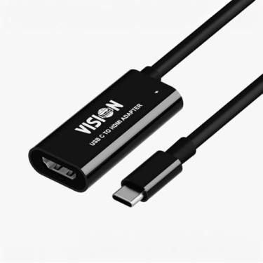 Imagem de VISIONhmd Switch 2 Dock USB C to HDMI Adapter - 4K@60Hz Output & 100W PD Charging, HDTV Connector for Switch 2/1, iPhone 17-15, ROG Ally, Steam Deck, MacBook & Monitors, Projector,TV