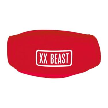 Imagem de Qraatosi Protetor de Queixo para Capacete de Futebol Americano, Almofada para Alça, Acessórios para Capacete, a Impactos, para Ciclismo, Motociclism, Vermelho