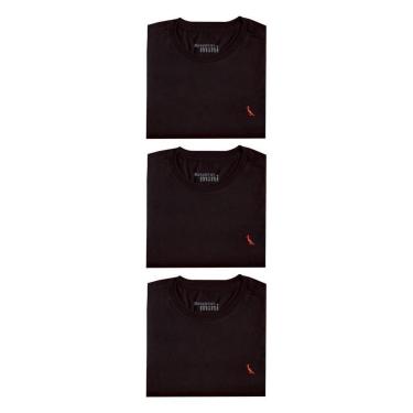 Imagem de Kit 3 Camisetas Brasa Pica Pau Bordado Reserva Mini-Masculino