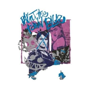 Imagem de Pôster De Personagens De Graffiti Da Temporada 2 De Arcane, Jinx, Cait