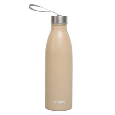 Imagem de Garrafa Térmica Yins Fortune Aço Inox 750ML - Nude Único-Unissex