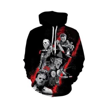 Imagem de Moletom Com Capuz 3D De Halloween Kills Michael Myers Para Homens E Mu