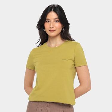 Imagem de Camiseta Calvin Klein Básica Feminina-Feminino