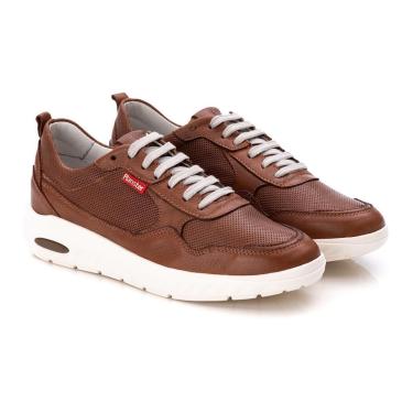 Imagem de Tênis Ranster Sneaker Masculino em Couro Natural com Tecnologia de Absorção de Impactos-Masculino