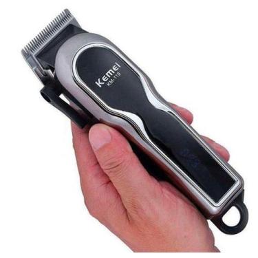 Imagem de Maquina Cortar Cabelo Recarregavel 119 - Kemei