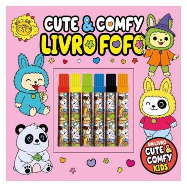 Imagem de Cute & Comfy Kids - Livro Fofo