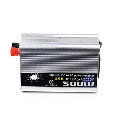 Imagem de Inversor de Energia Seno Modificado Universal 450W 12V para 220V CA Conversor Veicular Portátil com Múltiplas Proteções e Desempenho Estável