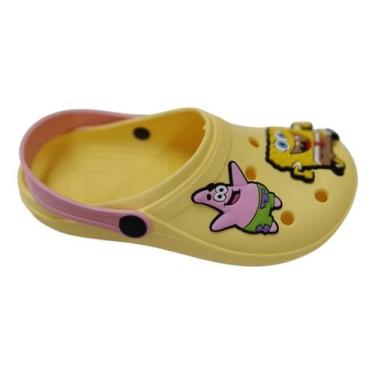 Imagem de Sandália Fechada Bob Esponja Desenho Infantil Patrick Dupla - Genérica