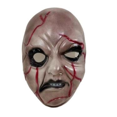 Imagem de Máscara assustadora e assustadora, de terror facial inteiro, cosplay d