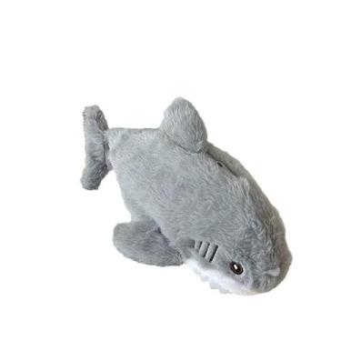 Imagem de Estojo para lápis Shark Plush de grande capacidade para animais de des