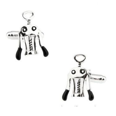 Imagem de Abridor de garrafas de vinho Cufflinks para homens em cobre - yiweisai