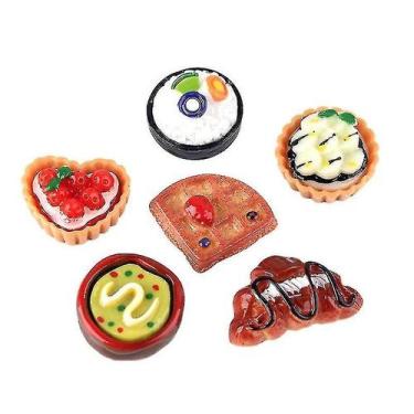 Imagem de Acessórios de resina Sushi Cake Chon Play Food 30 unidades - Gloome St