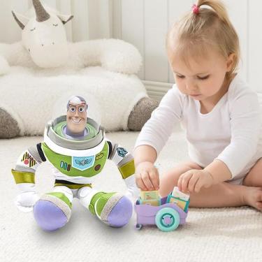 Imagem de Boneca de pelúcia Toy Story Buzz Lightyear 40cm - Gloome Store