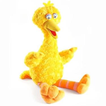Imagem de Boneca de pelúcia Big Bird Sesame Street Kaws Uniqlo Join 30-40 cm - G