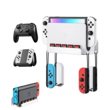 Imagem de Soporte de Pared para Nintendo Switch/Switch OLED ZAONOOL Blanco