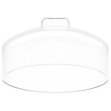 Imagem de Cúpula de Plástico 24cm Clear Bolos Tortas Doces Pratos Haus Concept Cristal