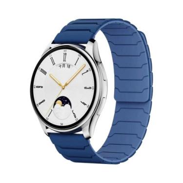 Imagem de Pulseira Magnética De Silicone Para Samsung Galaxy Watch 20mm 22mm Com