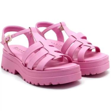 Imagem de Sandália Ramarim Fisherman Tratorada Andressa Suíta - Rosa, 36