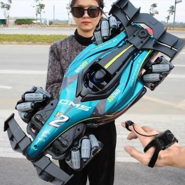 Imagem de Carro RC De Drift Para Crianças, Brinquedo De Controle Remoto Com Spra