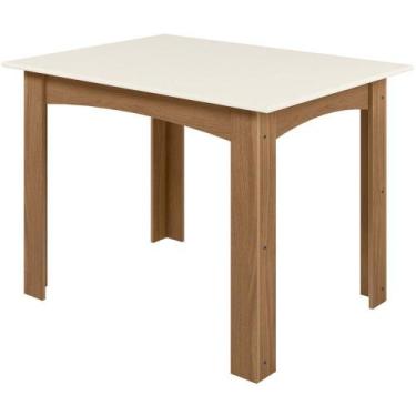 Imagem de Mesa Retangular Celta Sofia 4 Lugares MDF 78,5 x 84 x 110 cm
