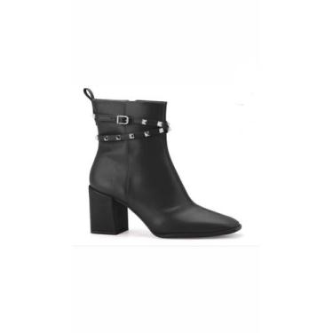 Imagem de Bota Preta DI VALENTINI, Preto, 37