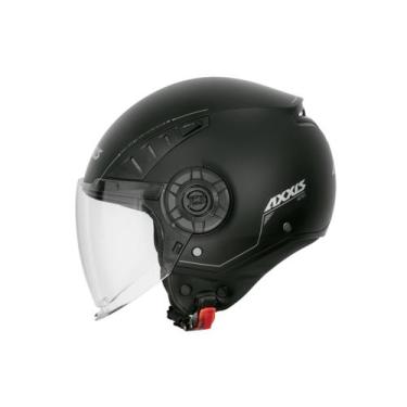 Imagem de Capacete Masculino Feminino Axxis Aberto Preto Moto Metro, 60, PRETO F