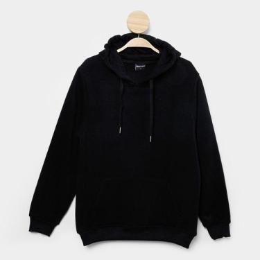 Imagem de Moletom Infantil Broken Rules Casual Menino, Preto, 16A
