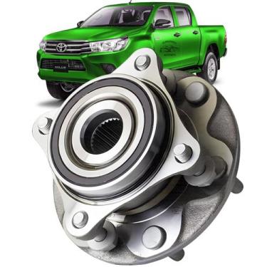 Imagem de Cubo De Roda Dianteira Toyota Hilux 2.8 2016 2017 2018 2019 - DELTHY, 