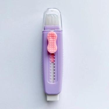Imagem de Borracha Escolar Retrátil Sweep com Vassourinha - CiS - Tom Pastel, Li