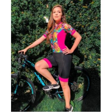 Imagem de Macaquinho feminino ciclismo disponível P/M/G/GG - KEONNA 2K