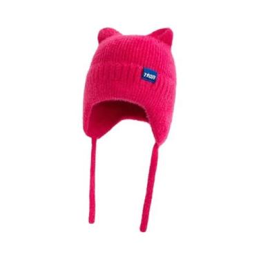 Imagem de Gorro De Inverno Feminino Com Orelhas De Gato, Estilo Kpop, À Prova De