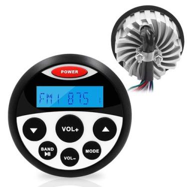 Imagem de Som Marinizado Bluetooth Am/fm Estéreo 12v P/Barcos Lanchas - Rei Mari