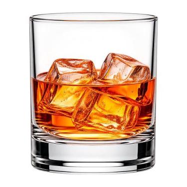 Imagem de Copo de Whisky Vidro Baixo Islande Drink Uisque Negroni Luminarc 300ml