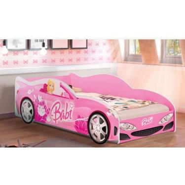 Cama Infantil Para Meninas Com Proteção Lateral da Barbie