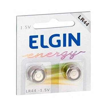 Imagem de Bateria Alcalina LR44 (A76 / AG13) Elgin 82194 - com 2 Unidades - para brinquedos, calculadoras