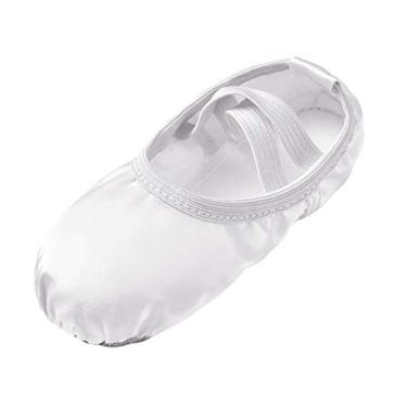 Imagem de STELLE Girls Ballet Dance Shoes Satin Slippers Gymnastics Flats Split Sole with Ribbon