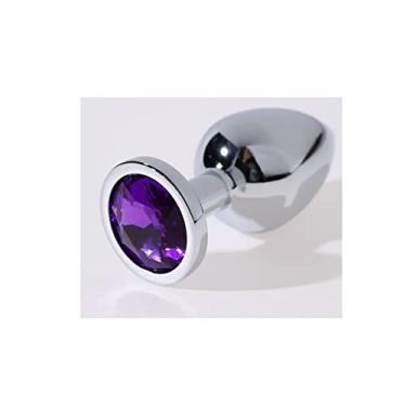 Imagem de Plug Anal Produtos para adultos Brinquedos Aço Inoxidável Masturbação Paquera Plug Anal Redondo Prata Tamanho S/M/G Tamanho SM Suprimentos de Bumbum