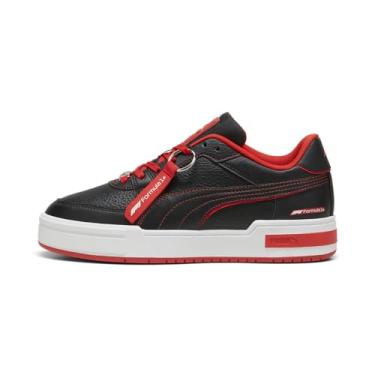 Imagem de PUMA Tênis masculino F1 Ca Pro, Puma Preto-pop vermelho, 45