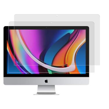 Imagem de MUBUY-GOL Pacote com 2 protetores de tela para iMac de 27 polegadas/iMac Pro 27 modelo A2115 A1862 A1419 A1312 para monitor de computador, filtro de tela, antireflexo, fosco, anti-impressões digitais,
